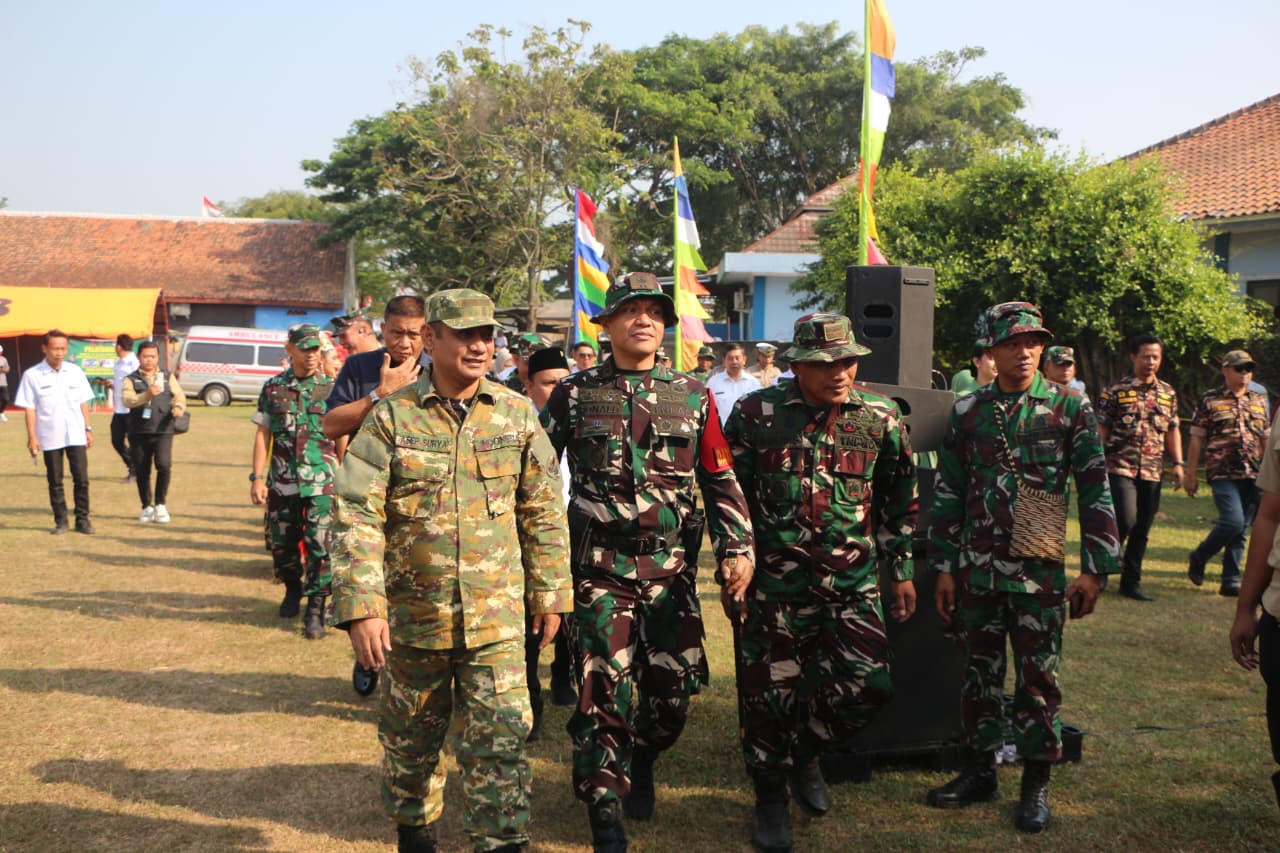 Dandim 0509/Kabupaten Bekasi Pimpin TMMD ke-129, Libatkan 150 Personel Bangun Infrastruktur Desa di Cibarusah