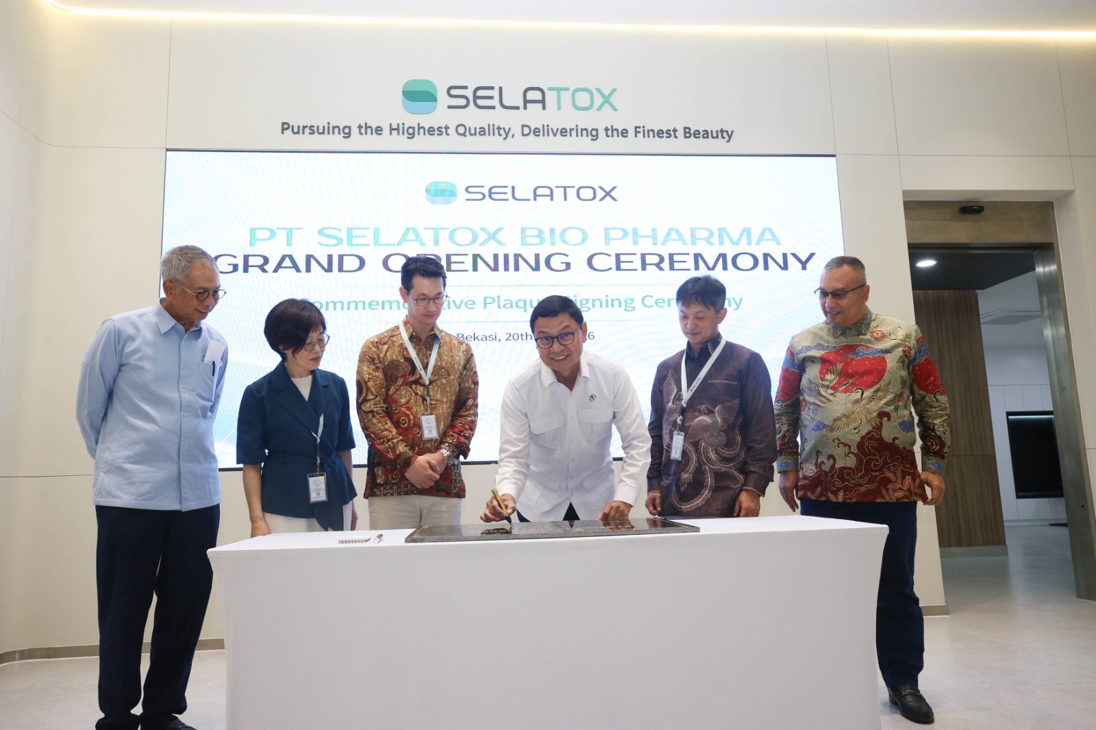 BPOM Resmikan Fasilitas Selatox Bio Pharma di Cikarang, Kantongi Sertifikasi CPOB Berstandar Global