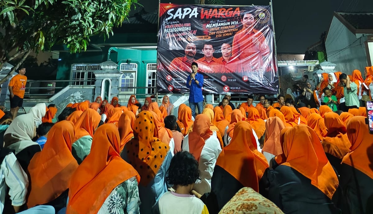 Membludak! Dukungan Mengalir dalam Acara Sapa Warga Burhanudin H.M (Vikay) di Pasirgombong