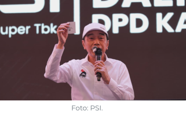 Safari Politik ke Bekasi, Jokowi Hadiri Rakorda PSI dan Bagikan Semangat kepada Kader